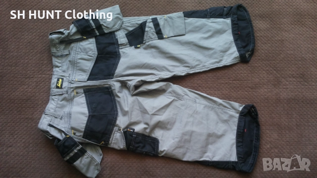 Snickers 3923 Rip-stop Pirate Trousers Khaki размер 48 / M къси работни панталони W4-107, снимка 3 - Панталони - 51966902