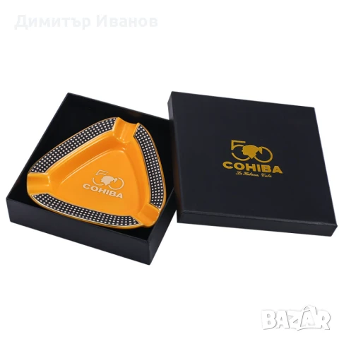 Cohiba 50 годушнина лимитирана серия керамичен пепелник за пури, снимка 4 - Други - 50979523