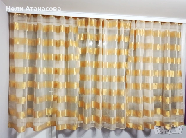 Красиви пердета-6 метра, снимка 2 - Пердета и завеси - 53403765