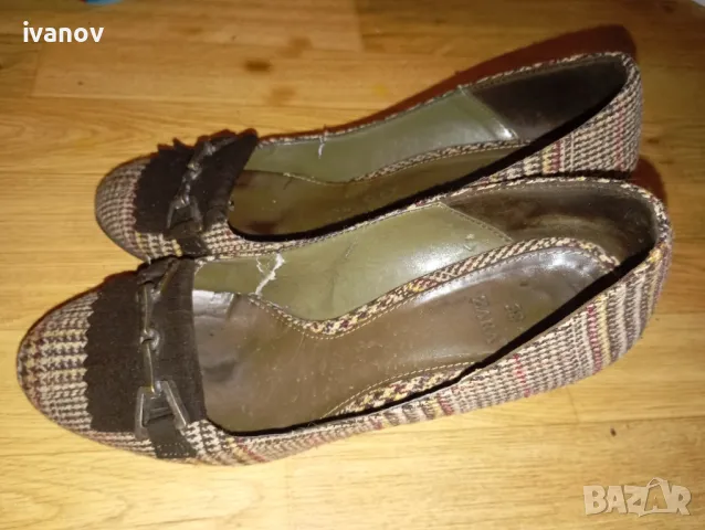 Дамски обувки Zara номер 38 , снимка 1