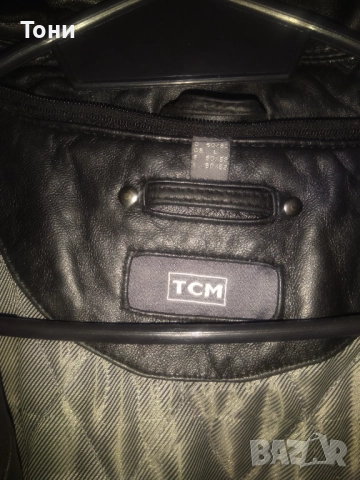 TCM Ново Мъжко Яке Изцяло от Естествена Кожа L, снимка 7 - Якета - 52217262
