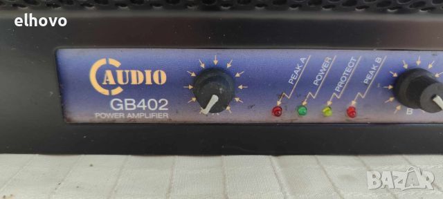Крайно стъпало C Audio GB402, снимка 7 - Ресийвъри, усилватели, смесителни пултове - 46255497