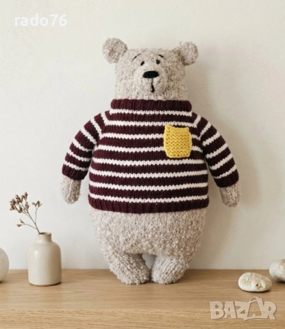 Ръчно Плетени мечета handmade , снимка 10 - Плюшени играчки - 54160967