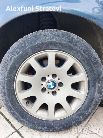 джанти с гуми бмв е38 225/60/16, снимка 4 - Гуми и джанти - 52658923