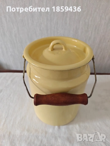 Емайлирана кана СССР , снимка 3 - Прибори за хранене, готвене и сервиране - 54091530