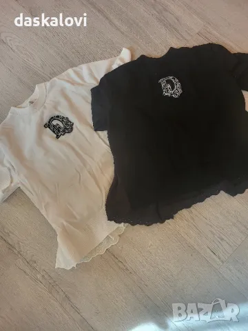 две блузи Dior фино плетиво 