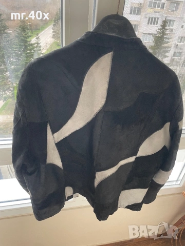 Кожено яке Versace, снимка 4 - Якета - 51607512