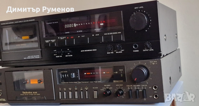 Касетни декове Technics RS-M45 / Denon DR-M12, снимка 2 - Декове - 54243349