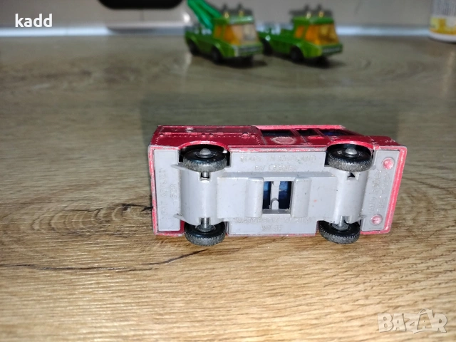 Matchbox Land Rover Fire Truck 