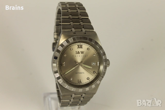 Нов CARNIVAL Automatic NH36 Стоманен Мъжки Часовник, снимка 2 - Мъжки - 53150965