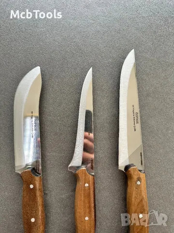 Комплект касапски ножове 3бр. Турски, снимка 2 - Ножове - 50136825