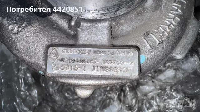 Турбо компресор за Renault Espace - 765016-1, снимка 2 - Части - 50233280