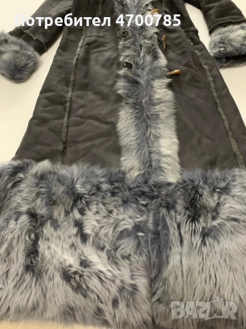 Чисто нов дамски кожух от 100 % агнешка кожа., снимка 2 - Палта, манта - 52998369