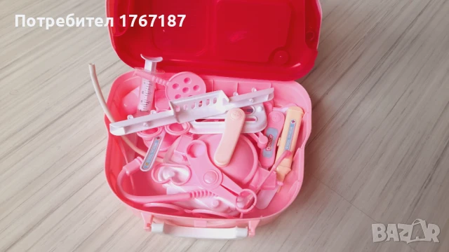 Детски лекарски комплект куфар с медински принадлежности, снимка 5 - Образователни игри - 51384125