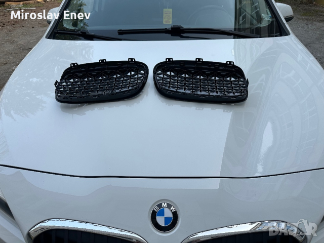 Решетка бъбреци диамант за БМВ BMW F45  2 Series Active Tourer2014-2017, снимка 4 - Аксесоари и консумативи - 45057395