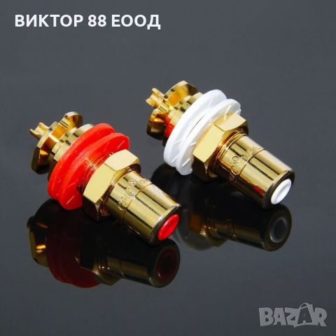 Female RCA Connector - №3, снимка 1 - Други - 46583577