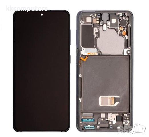 LCD Дисплей за Samsung SM-G991A S21 5G / GH82-27256A/ Тъч скрийн / Графит / Оригинал Service Pack Ба, снимка 1