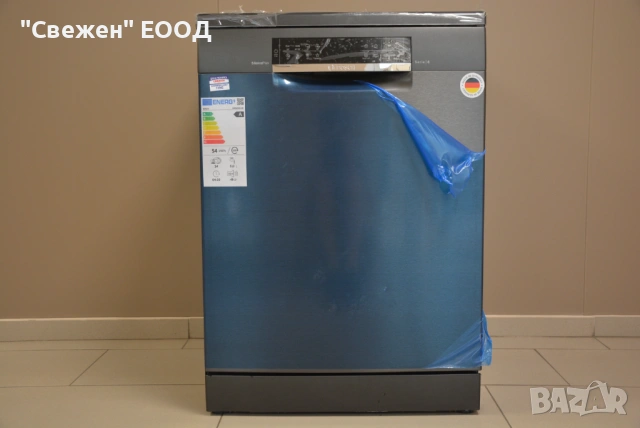 Черна съдомиялна Bosch SMS6ECC12E Автоматично отваряне на вратата, снимка 3 - Съдомиялни - 53335588