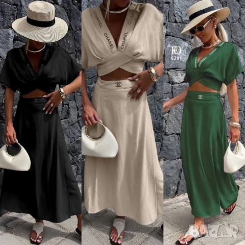 дамски комплекти chanel , снимка 3 - Комплекти - 51026237