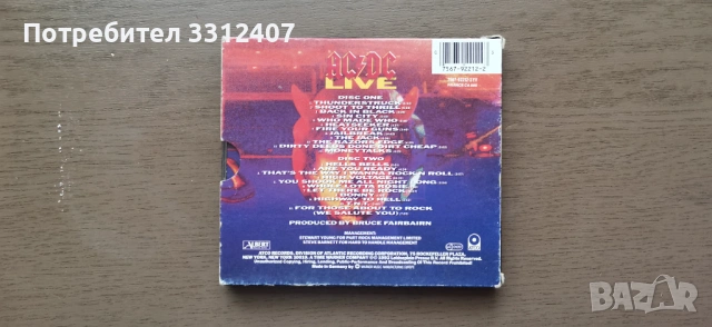 2 CD диск на AC/DC Live, снимка 6 - CD дискове - 53735337