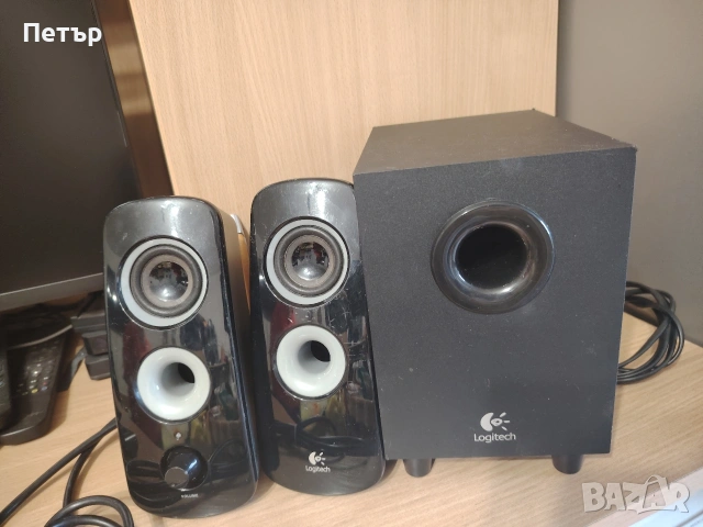 Колонки 2.1 Logitech Z323, 30W, Черни
