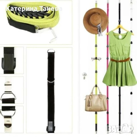 Функционална закачалка-органайзер за врата UPDN Hook, снимка 2 - Други стоки за дома - 51417032