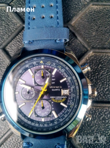 Мъжки ръчен Часовник Visioner дата,ден час в месеца, снимка 3 - Мъжки - 39795590