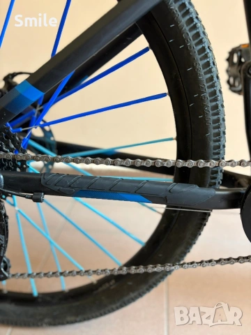 Велосипед Rockrider st120 black blue, снимка 6 - Велосипеди - 54127032