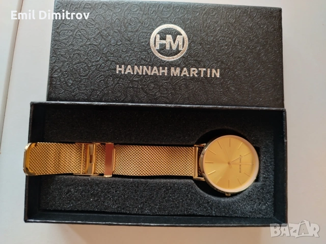 Часовник HANNAH MARTIN , с японски кварцов мехнизъм, нов