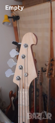 Бас китара с релсови адаптери, снимка 2 - Китари - 51286765