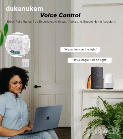 НОВ! Zigbee превключвател с измерване на консумация, APP, 4 бр/к-кт, снимка 5 - Друга електроника - 48701773