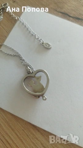 Сребърно колие на Swan, снимка 2 - Колиета, медальони, синджири - 53437720
