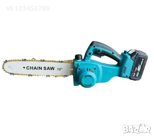 Акумулаторна резачка KraftRoyal 36V 2х 8Ah, 2 батерий+2 вериги, снимка 3 - Други инструменти - 50840533