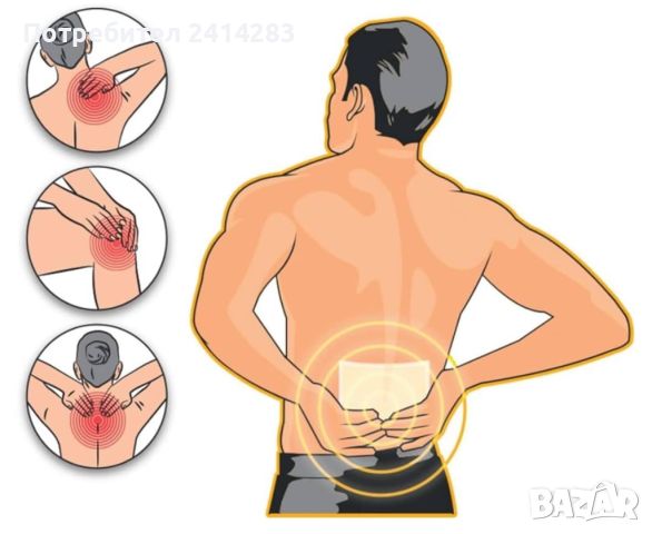 Thermal Hot Hot Compression Flaster за облекчаване на мускулни болки в кръста, врата, раменете и др., снимка 3 - Други - 45332063