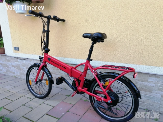 Сгъваем електрически велосипед ZUNDAPP RED 20 Zoll , снимка 15 - Велосипеди - 54275261
