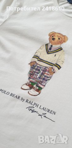 POLO Ralph Lauren Bear Cotton Custom Slim Fit Mens Size M и L ОРИГИНАЛ! 2бр. Мъжки Тениски!, снимка 11 - Тениски - 45455693