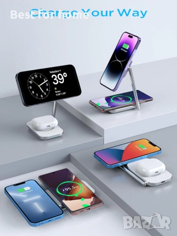 Hinyx Безжично зарядно за iPhone, снимка 4 - Друга електроника - 53841957