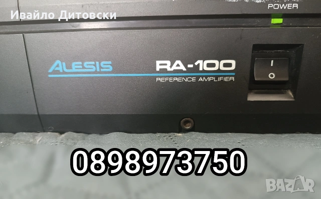 Стъпало Усилвател "ALESIS", снимка 2 - Аудиосистеми - 54011400