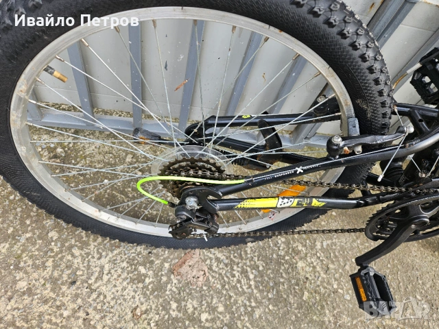 Велосипед 24 цола B'TWIN-шест месеца гаранция, снимка 5 - Велосипеди - 53689963