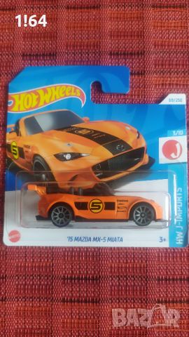 Hot Wheels '15 Mazda MX-5 Miata, снимка 1 - Колекции - 46462727