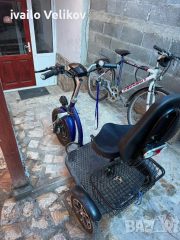 Електрическа триколка, снимка 3 - Инвалидни скутери - 53380113