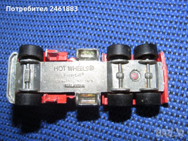 Hot Wheels Peterbilt 1979 Malaysia., снимка 3 - Други ценни предмети - 46040739