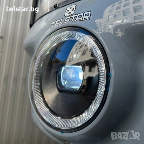 Електрическа триколка ТИП VESPA STYLE ROOF с покрив задно предаване с диференциал 60V 1500W + предно, снимка 7 - Мотоциклети и мототехника - 52411506