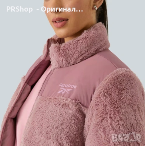 Дамско двулицево зимно яке Rееbоk, снимка 7 - Якета - 53622175