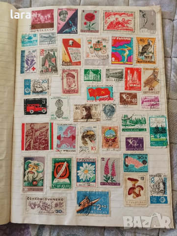 колекция от стари пощенски марки , снимка 5 - Филателия - 45024856