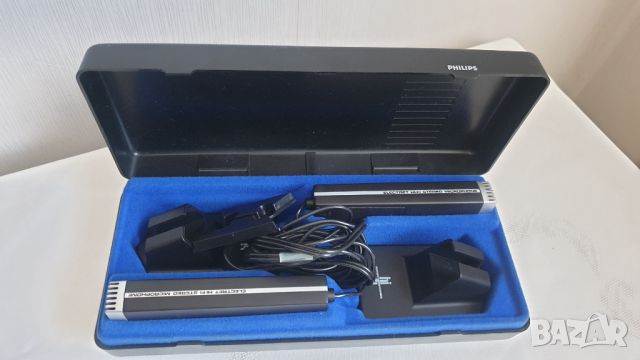 Philips Hi-fi Electret Stereo Microphone, снимка 10 - Микрофони - 45728341