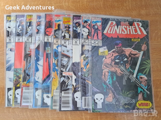 Комикси The Punisher (80's/90's) Пънишър Марвел Комикс Marvel Comics, снимка 4 - Списания и комикси - 52015626