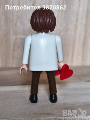 Колекционерска фигурка Lover Playmobil Geobra от 1994г., снимка 4 - Колекции - 53256927