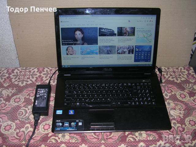 Asus - 17 инча, core i7, 8 GB RAM, 256 GB SSD (new), снимка 2 - Лаптопи за дома - 45025659