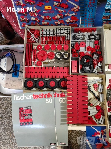стари немски конструктори Fischer , снимка 2 - Колекции - 53423460